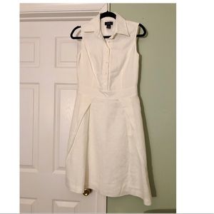 Brooks Brothers White Linen dress